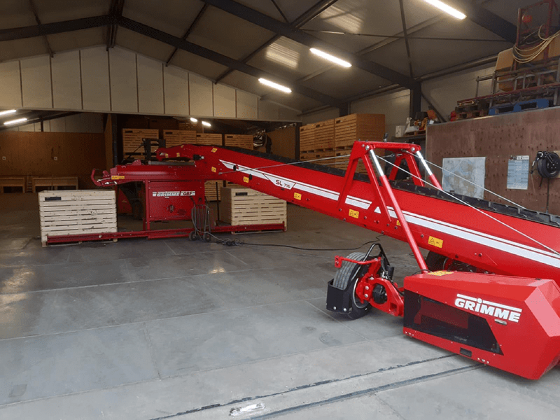 Grimme Máquina de almacenamiento usada