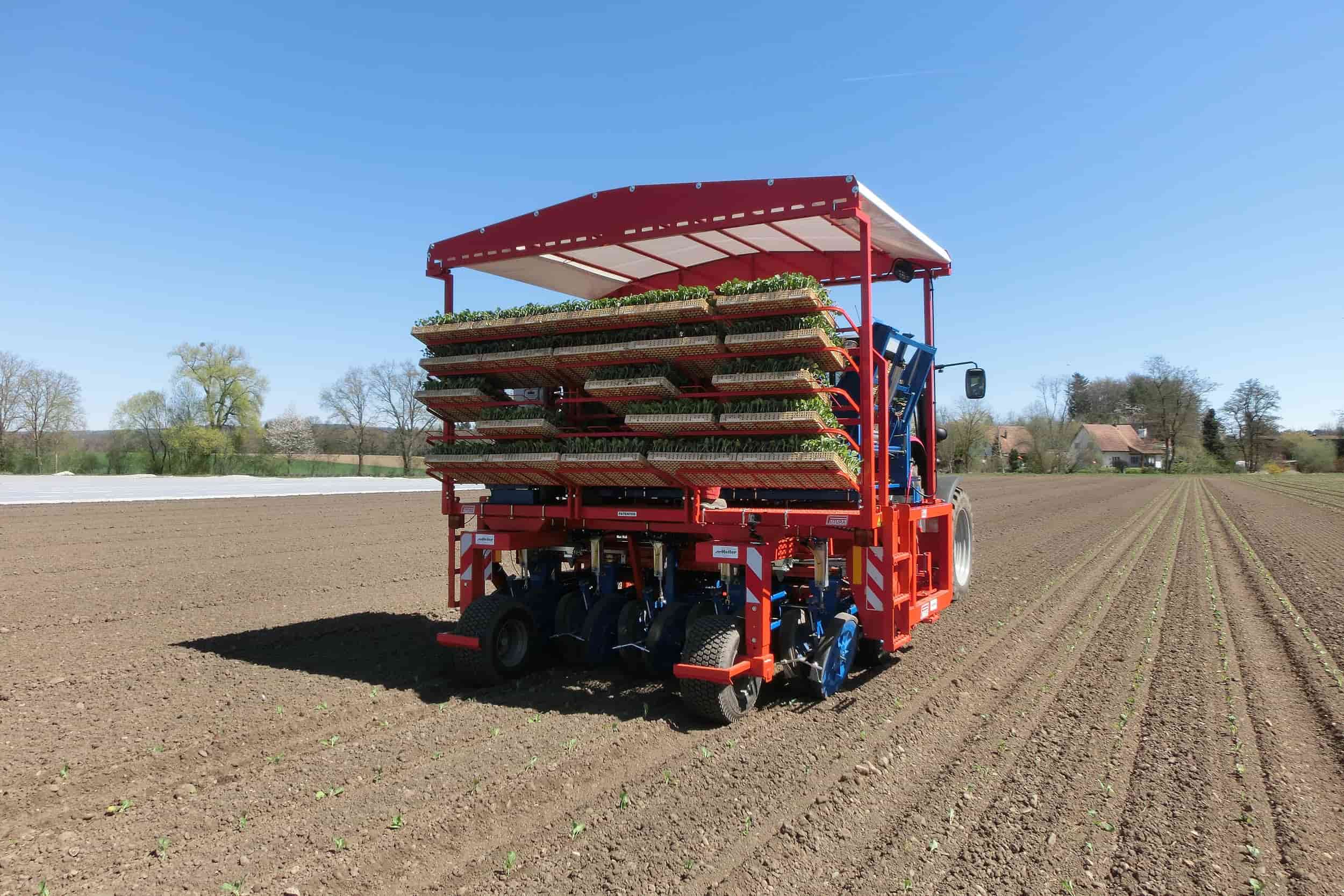 Ferrari Ültetőgépeket használ