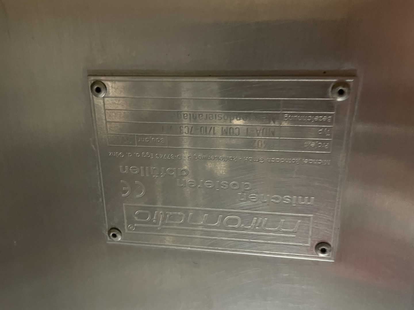Miromatic MDA-1 COM 1/10-7C3