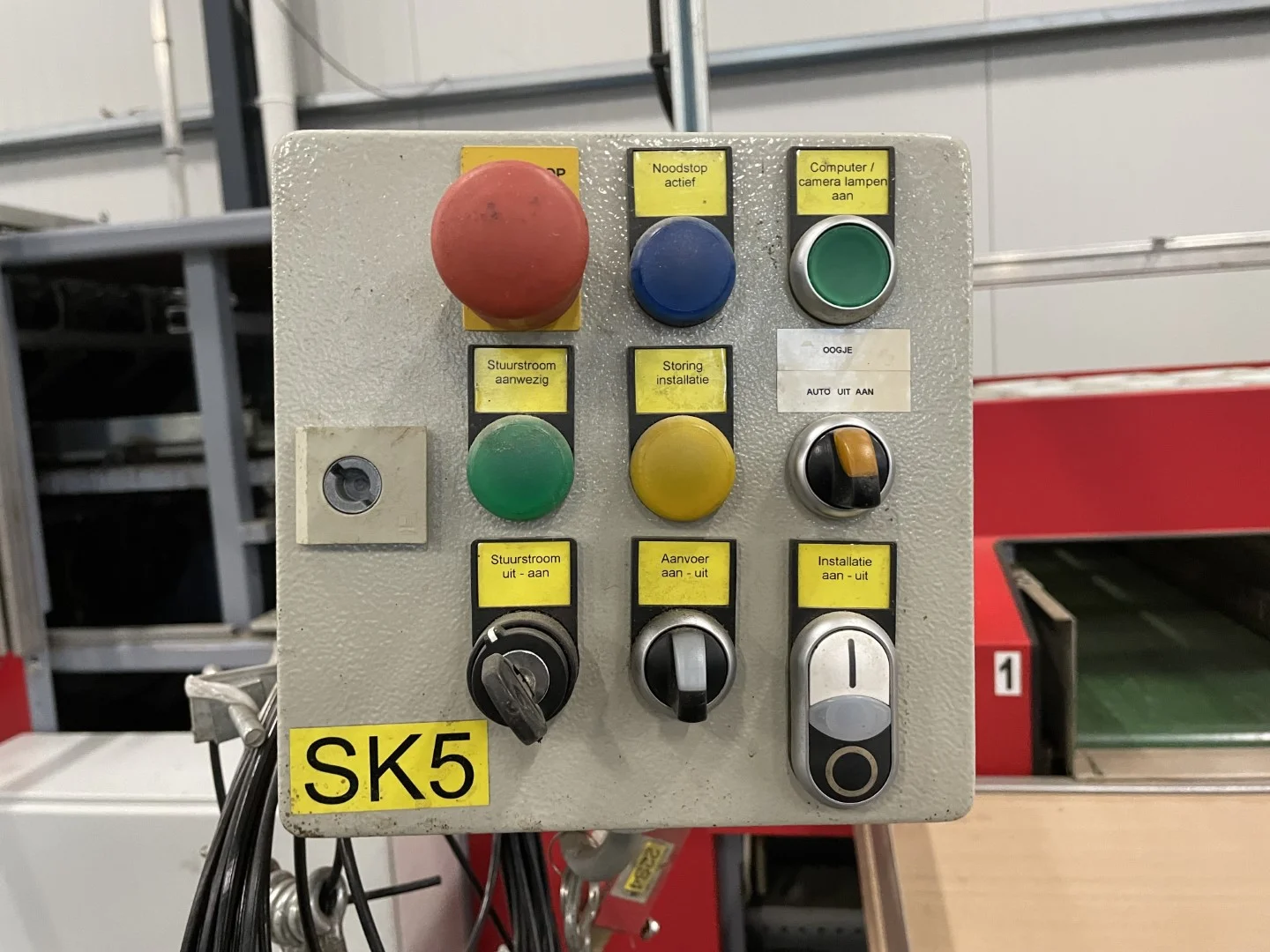 Aweta GMC3/12+1 grading machine for peppers • Duijndam Machines