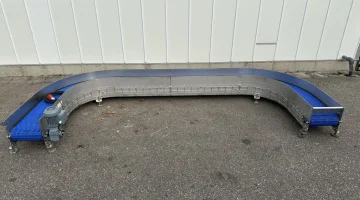 180 Ø Криволинейный конвейер 350 х 150 см