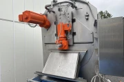 Sormac MS Combi knife peeling machine with RLT-60/200 roller inspection conveyor