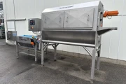 Sormac MS Combi knife peeling machine with RLT-60/200 roller inspection conveyor
