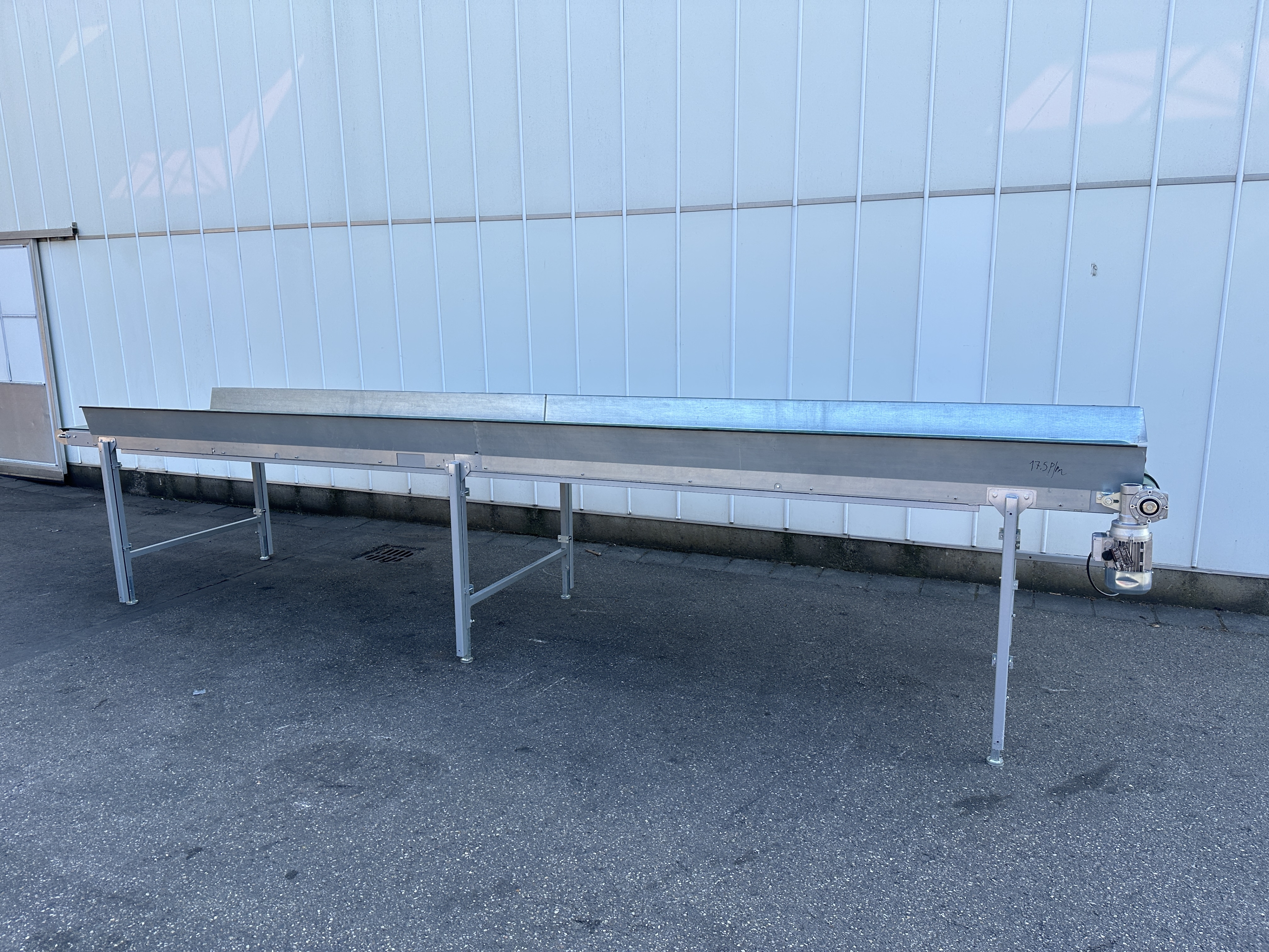 Bercomex karton afvoerband