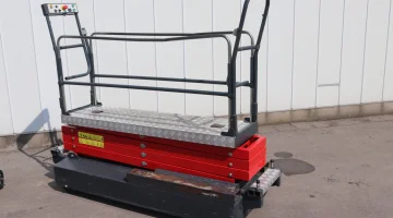 Maryniaczyk electro- piperail trolley with 4 electric hydraulic scissors, 55 cm & 60 cm