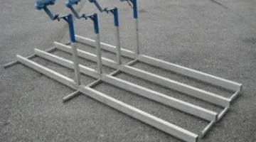Aluminium monorail trolleys for potplant conveyors
