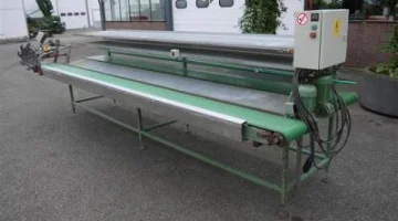 macchina imballatrice Vandenberg con Deboffles taglierina per cicoria