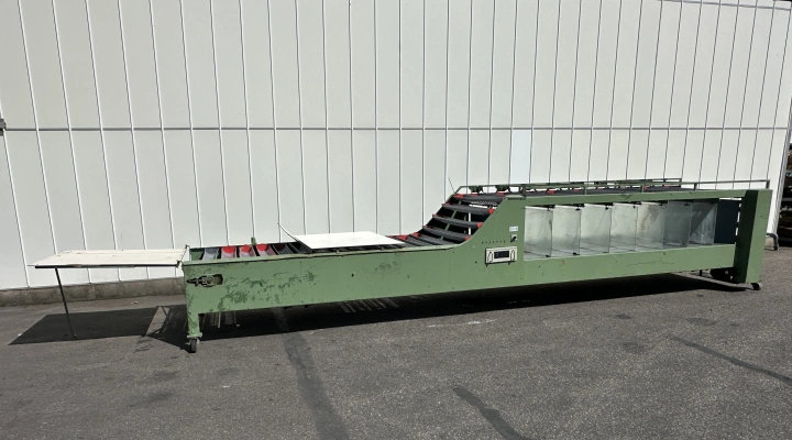 Jamafa rose sorting machine 7+1 sortings, with double infeed table