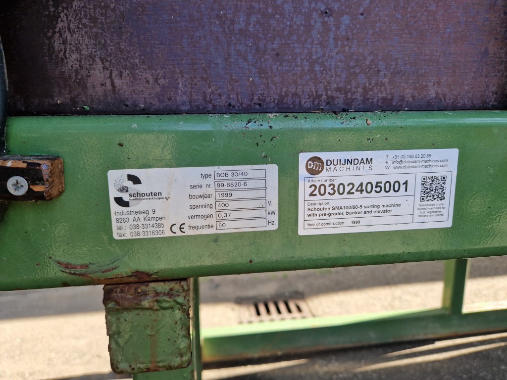 Schouten SMA 100/80-5 ��������-������������� ������ � ����������� � ����������
