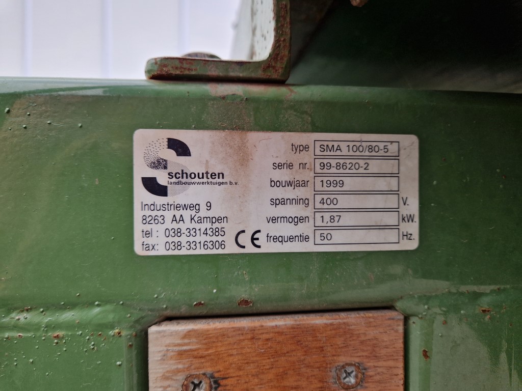 Schouten SMA 100/80-5 ��������-������������� ������ � ����������� � ����������