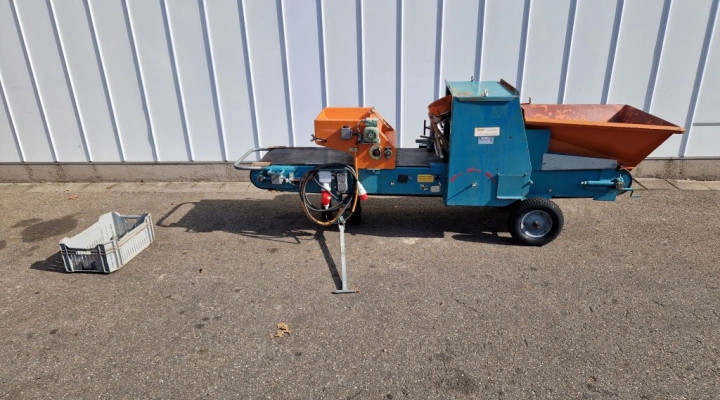 Unger Perfekt 250/34/2GV/8R soil blocking machine with mechanical seeder and sand dosing unit