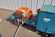 Unger Perfekt 250/34/2GV/8R soil blocking machine with mechanical seeder and sand dosing unit
