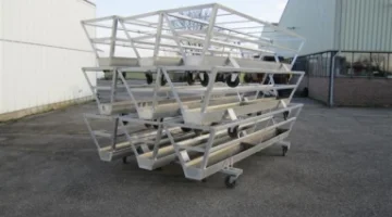 Devette aluminium trogwagens