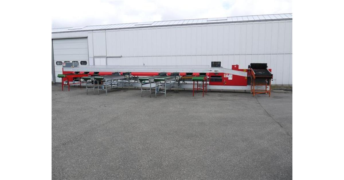 Aweta Aweta HSG sorting machine for apples • Duijndam Machines