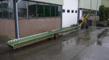 Remolacha cosecha transportadora año 2005 Tipo SP1100-37 de apio con el cortador