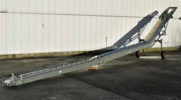 Beets aluminum harvesting conveyor for broccoli