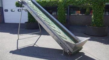 Douw in acciaio inox ascensore trasportatore 460 x 60 cm
