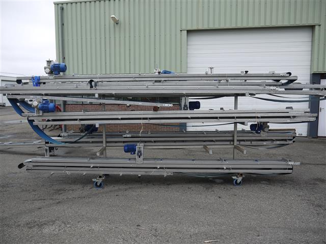 Конвейер Hawe из нержавеющей стали 1160 см x 20 см