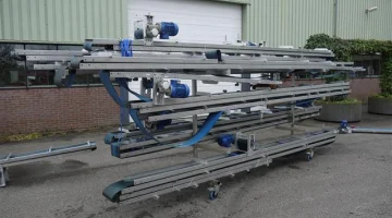 Hawe conveyor stainless steel 1160 cm x 20 cm