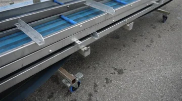 Transportador Hawe aço inoxidável 1120 cm x 20 cm 380 volts