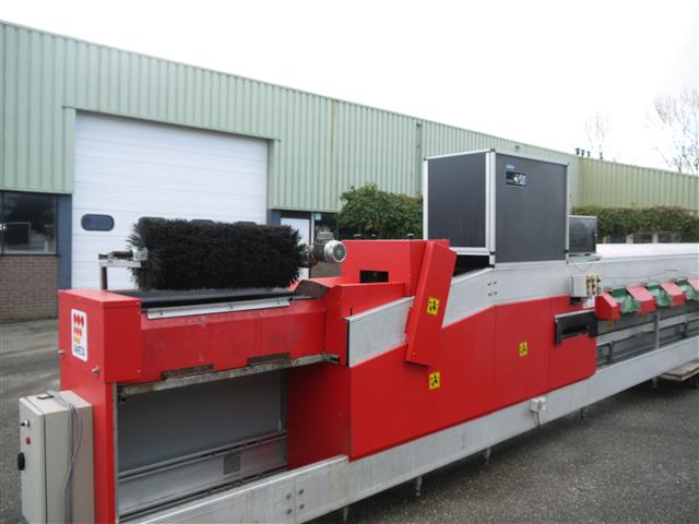 Aweta HSG 1- линия сортировочная машина для фруктов с 9 сортировок с Burg Dumper