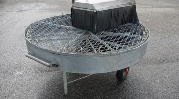 Ideaal round washing machine for vegetables 170 cm