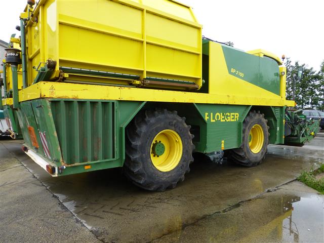 Самоходный сборщик фасоли Ploeger BP 2000