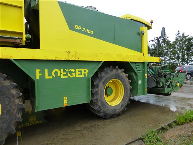 Самоходный сборщик фасоли Ploeger BP 2000
