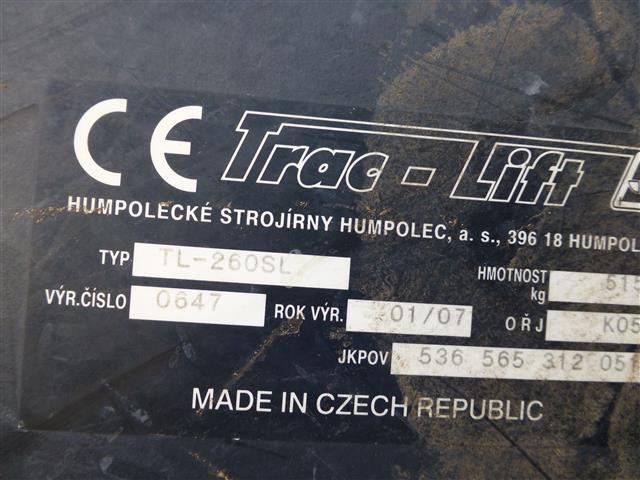 Трактор Zetor 10641 с фронтальный погрузчик