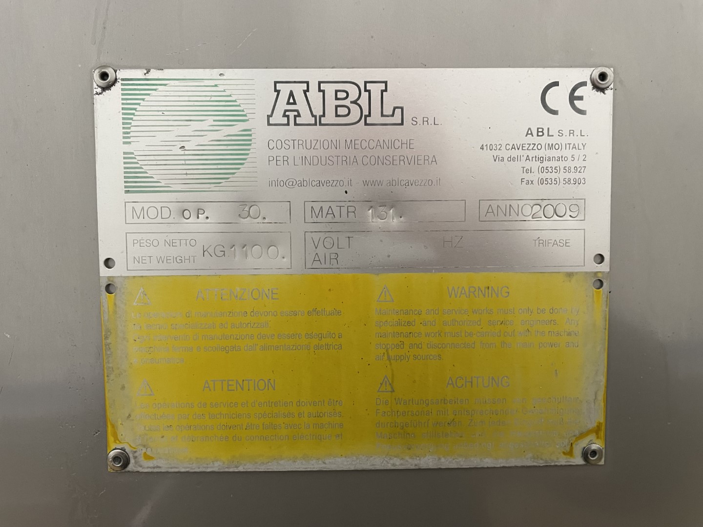 ABL OP30 ������ ��� ������� � ������� ����������