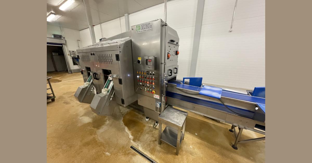 ABL OP30 peeling and slicing machine for oranges • Duijndam Machines