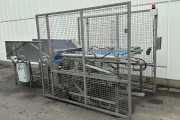 ACB box tipper with dosing conveyor