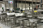ACB combi conveyor 860 cm with 12 working tables