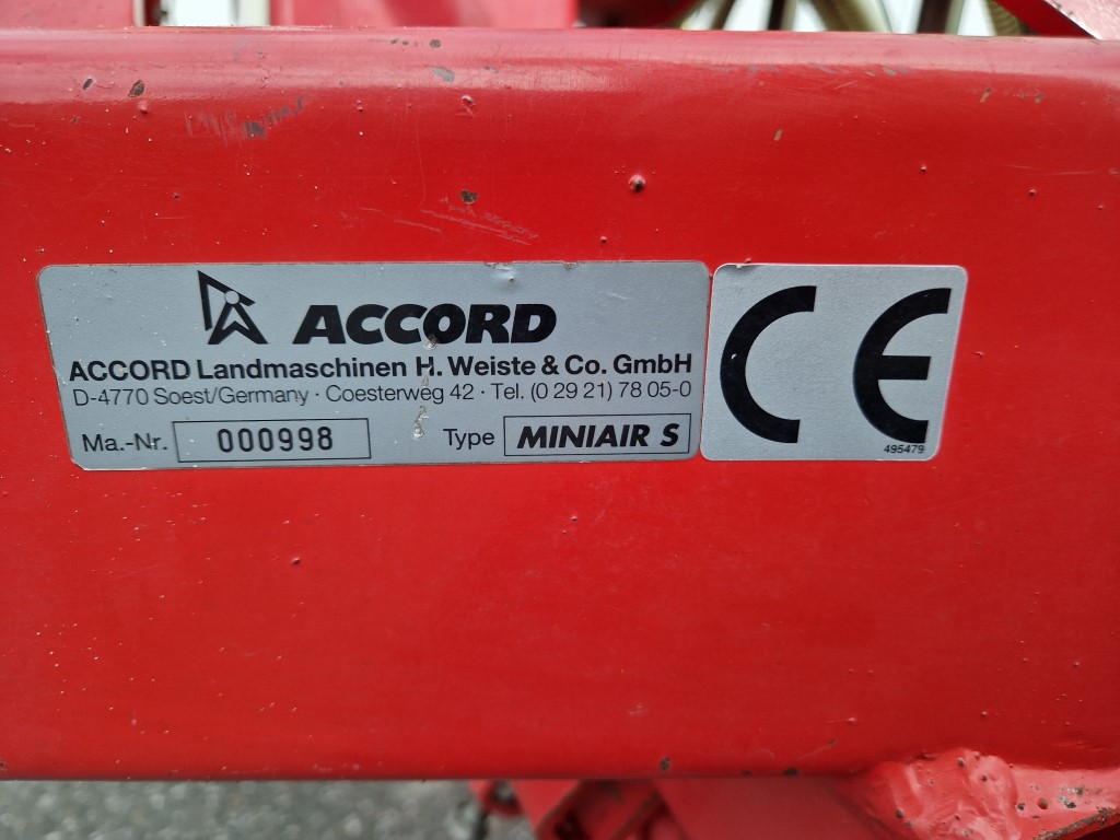 Accord Kverneland Miniair Super �������������� ������ 15 �����