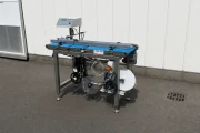 Actitec 3VT1OEP-RI labelling machine for bottom with printer