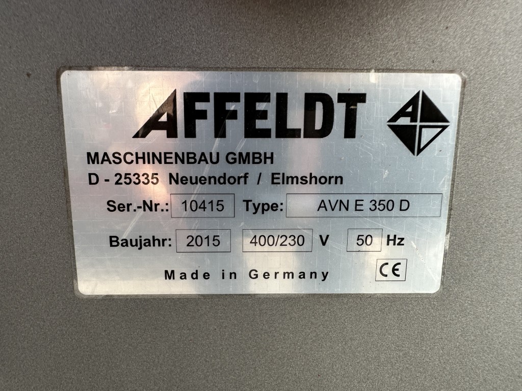 Affeldt AVN E 350 D ������������ ����������� ������ VFFS