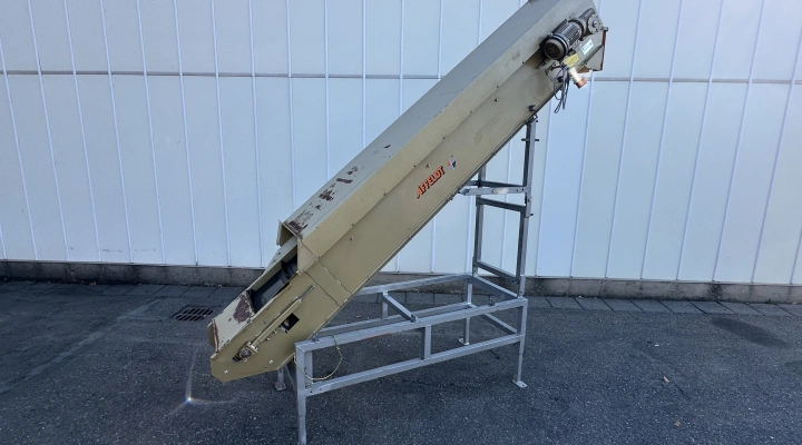 Affeldt elevator incline conveyor 280 x 35 cm