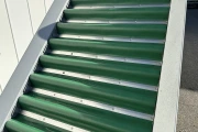 Affeldt elevator incline conveyor with hopper