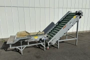 Affeldt elevator incline conveyor with hopper