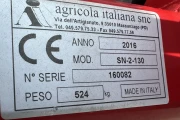 Agricola SN-2-130 pneumatic sowing machine 3 rows