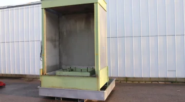 Cabina de ducha de desinfección Akerboom con bomba