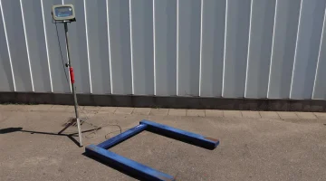 Allscales Europe elektronische palletweegschaal