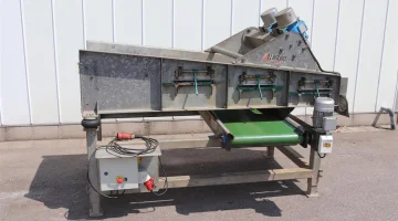 Calibreuse polyvalente pour haricots et carottes