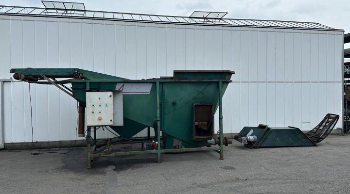 Allround destoner with discharge conveyor