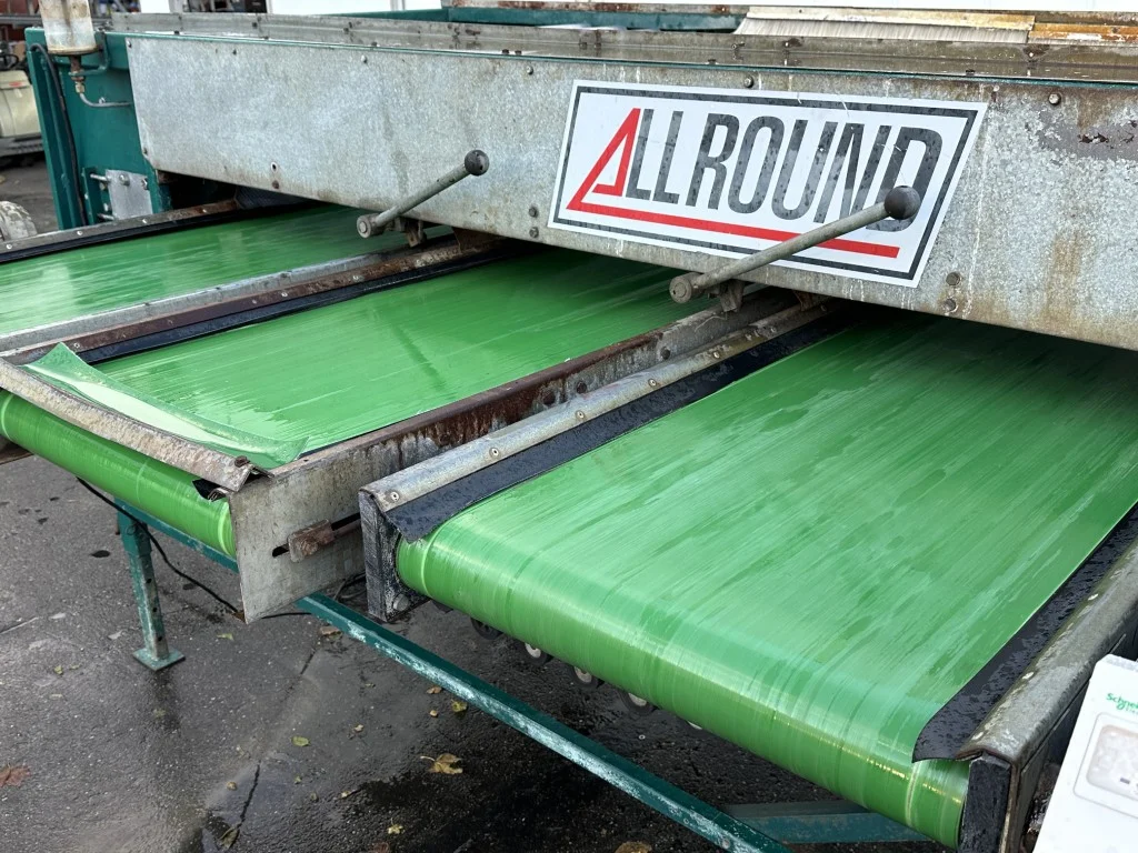 Allround R120-3 roller sorting machine width 120 cm with 3 sortings ...