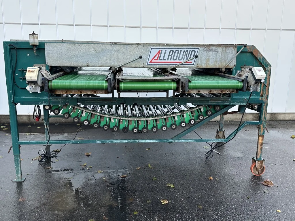 Allround R120-3 roller sorting machine width 120 cm with 3 sortings ...