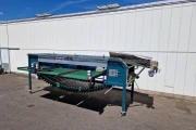 Allround roller sorting machine with brush and feeding conveyor