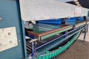 Allround roller sorting machine with brush and feeding conveyor