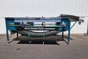 Allround roller sorting machine with brush and feeding conveyor