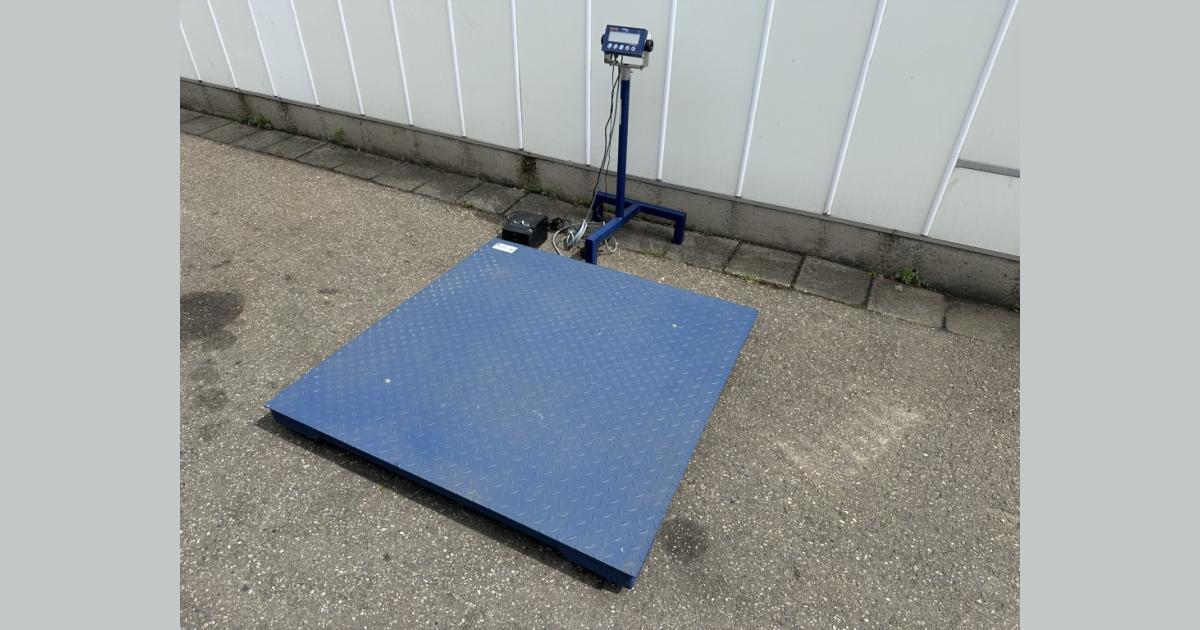 Allscales Europe ISC-XS báscula Para palets máx. 1500 kg. con impresora ...